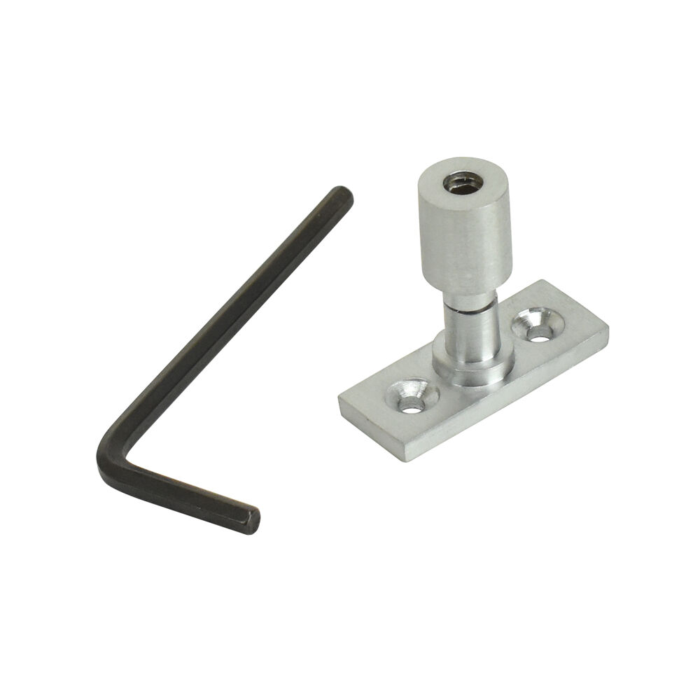 Heritage Brass Casement Window Stay Locking Pin - Satin Chrome